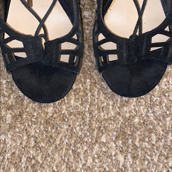 ShoeMint Lace Up Heels - Picture 7 of 8